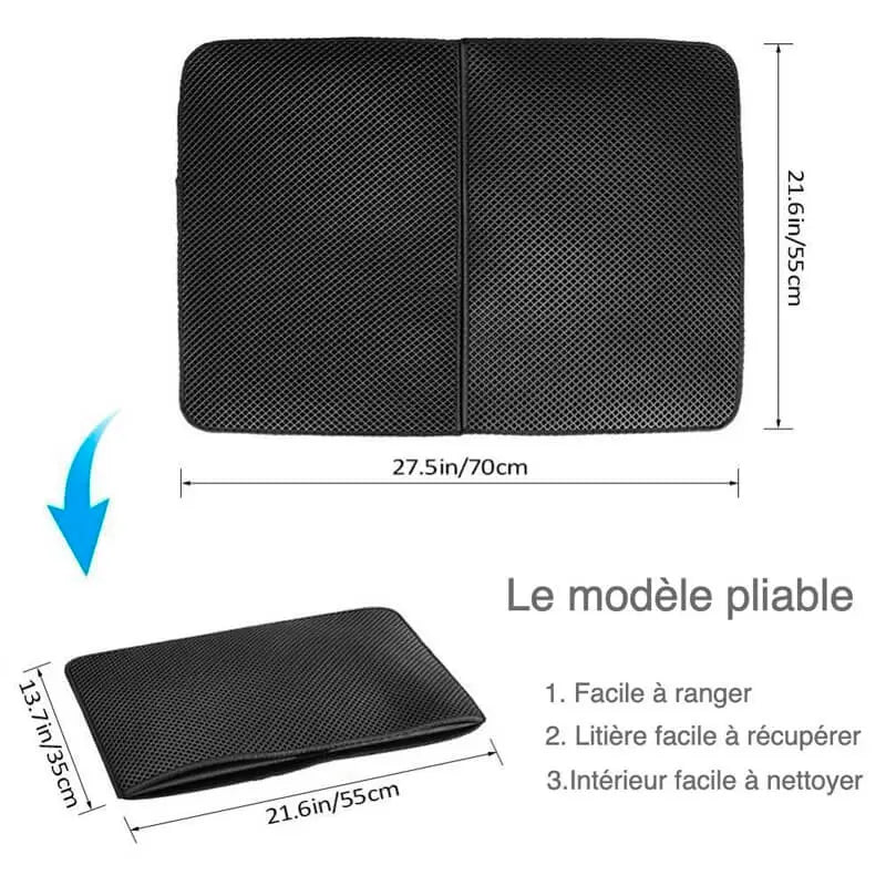 MagicTapi™-Tapis pour bac à litière